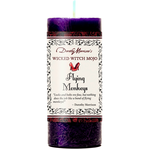Wicked Witch Mojo Flying Monkeys Candle